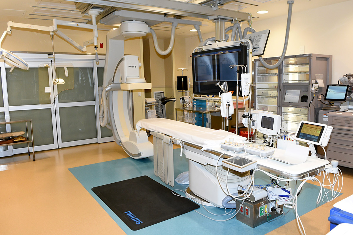 Pali Momi Medical Center cardiac catheterization lab.