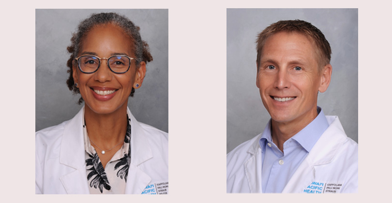 Dr. Tumaini Rucker Coker and Dr. Matthew Gadbaw