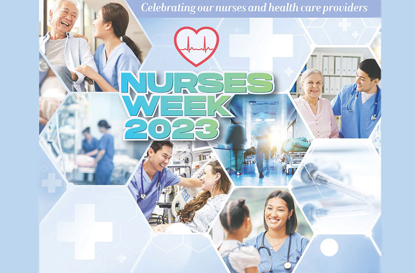 Nurses Week 2023 graphic.