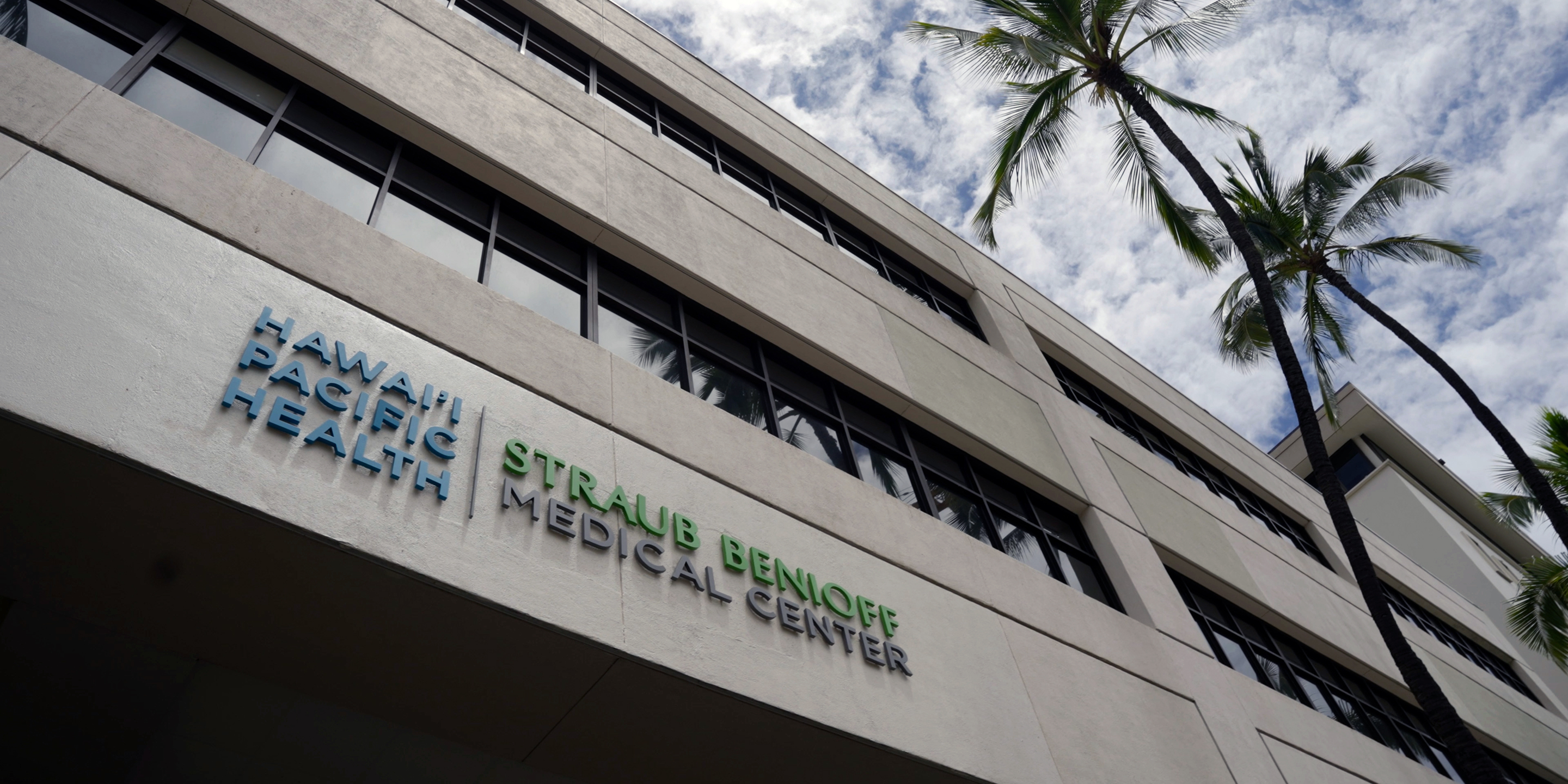 Exterior of Straub Benioff Medical Center.