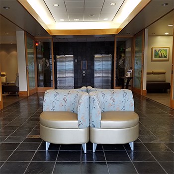 Kapiolani medical center's interior.