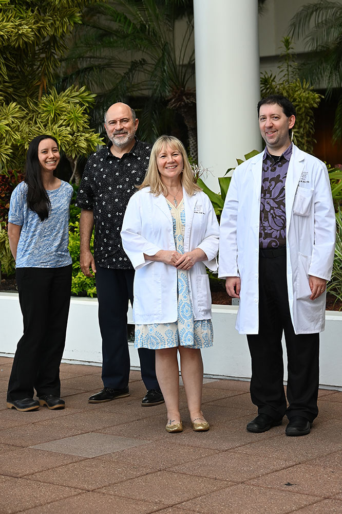 Smiling group of care providers. 